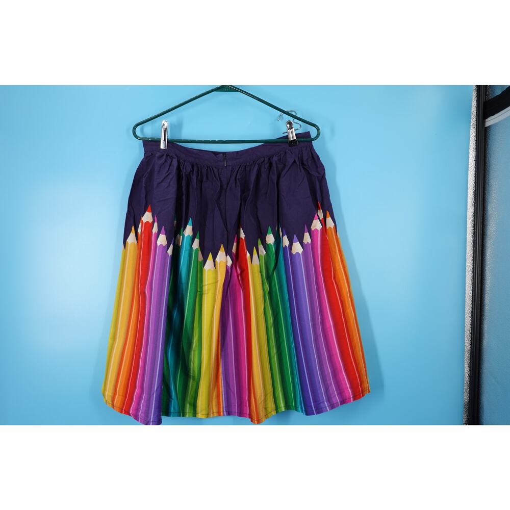 Harkel Size 10 Colored Pencil Skirt - Picture 5 of 7